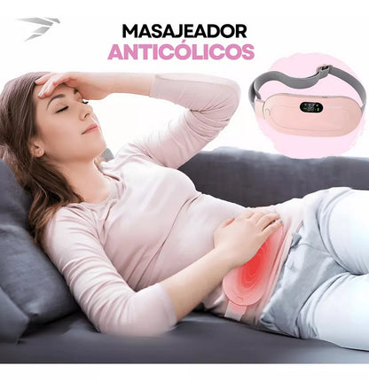 CINTURON TERMICO CON MASAJE PARA COLICOS MENSTRUALES®